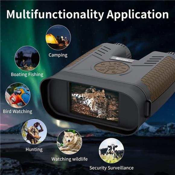 Digital Night Vision Goggles Rechargeable with 32GB Memory Card - Picture 6 of 6